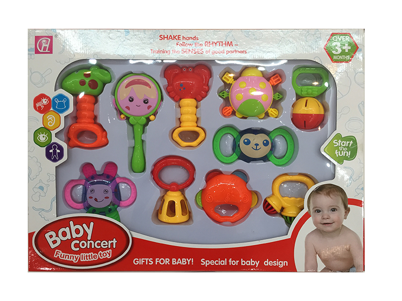 Baby Rattles 10pcs