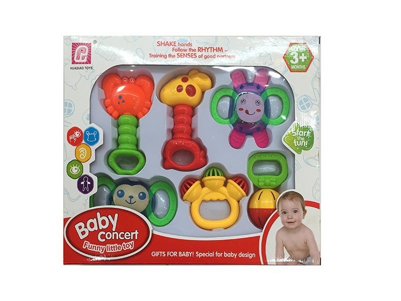 Baby Rattles 6pcs