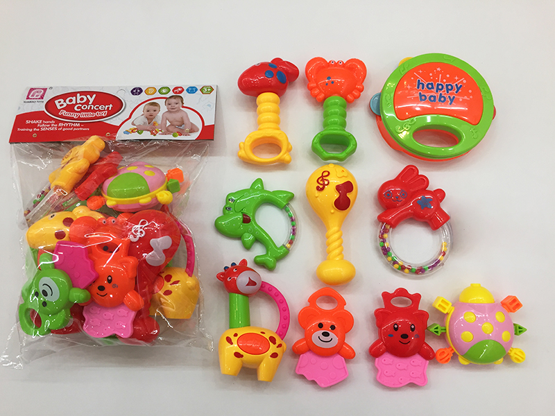Baby Rattles 10pcs