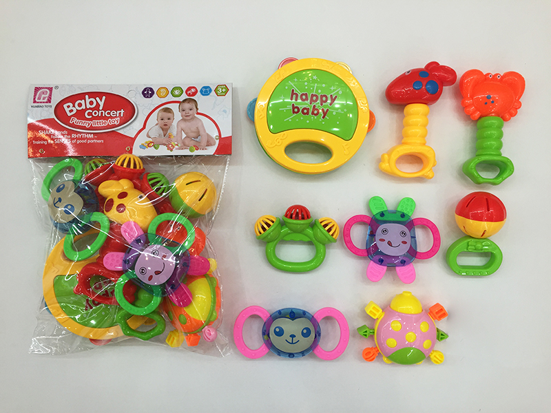 Baby Rattles 8pcs