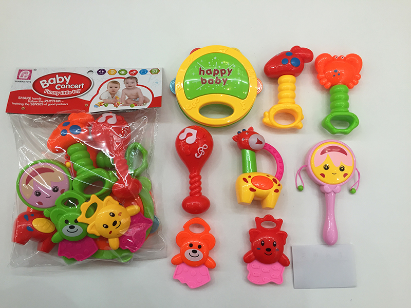 Baby Rattles 8pcs