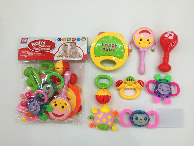 Baby Rattles 8pcs