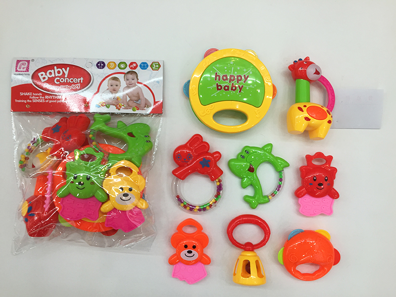 Baby Rattles 8pcs