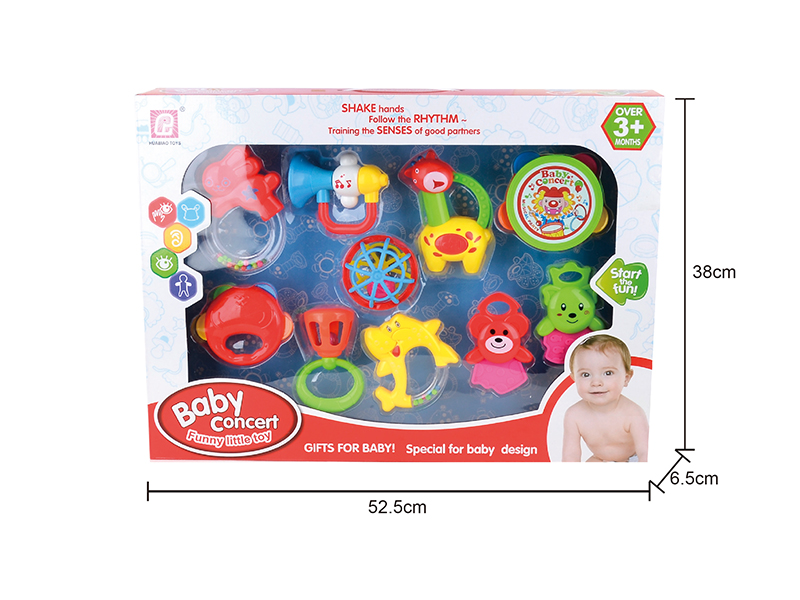 Baby Rattles 10pcs