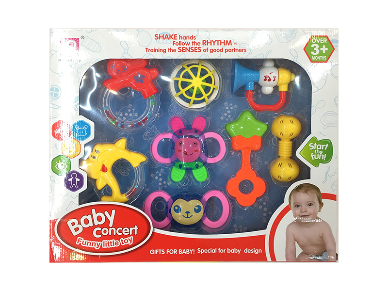 Baby Rattles 8pcs