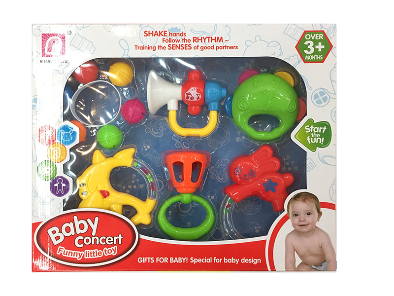 Baby Rattles 6pcs