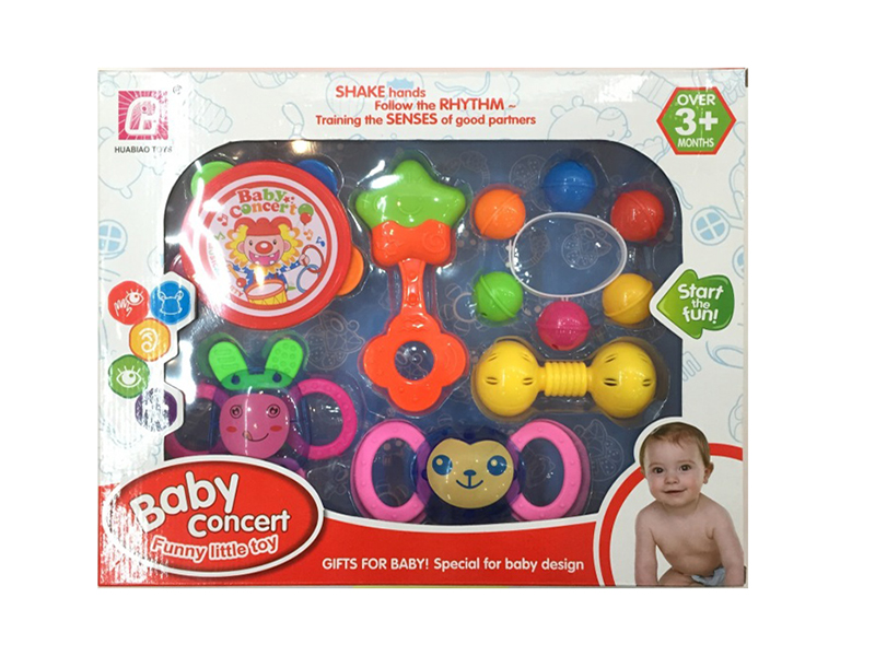 Baby Rattles 6pcs