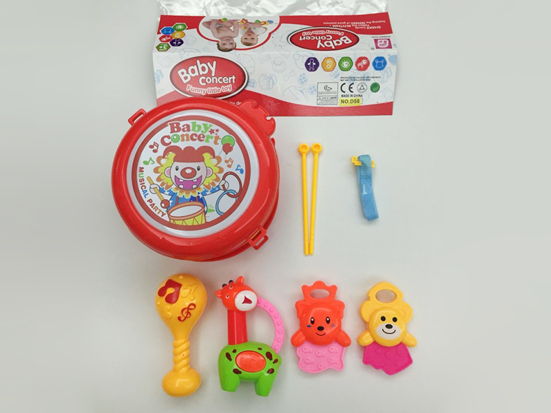 Baby Rattles 8pcs