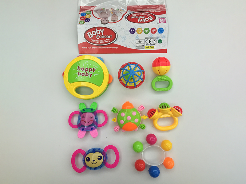 Baby Rattles 8pcs