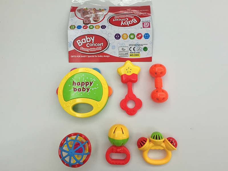 Baby Rattles 6pcs