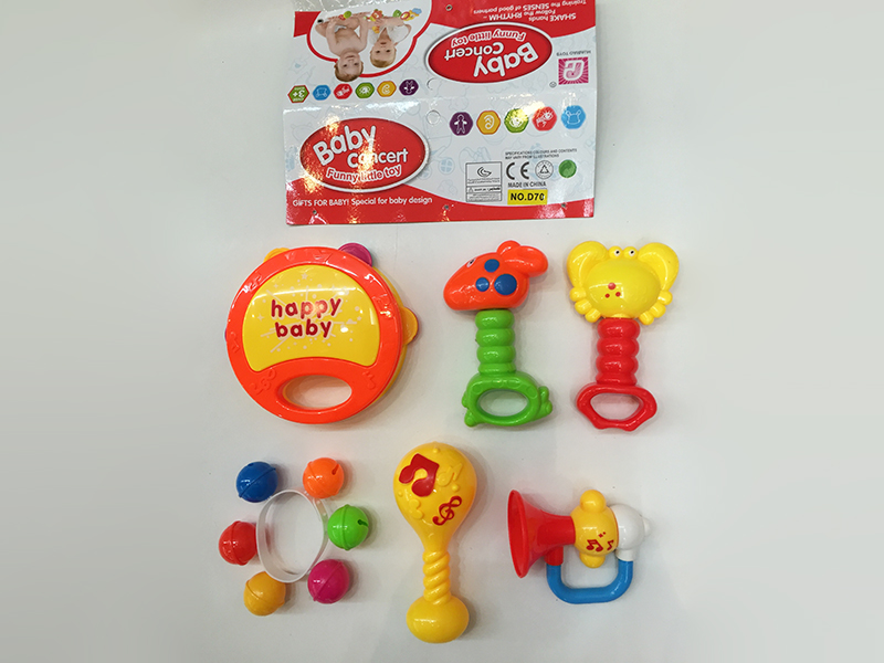 Baby Rattles 6pcs