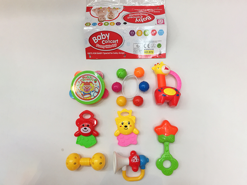 Baby Rattles 8pcs