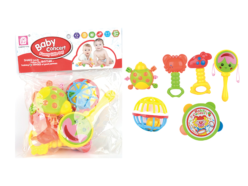 Baby Rattles 6pcs