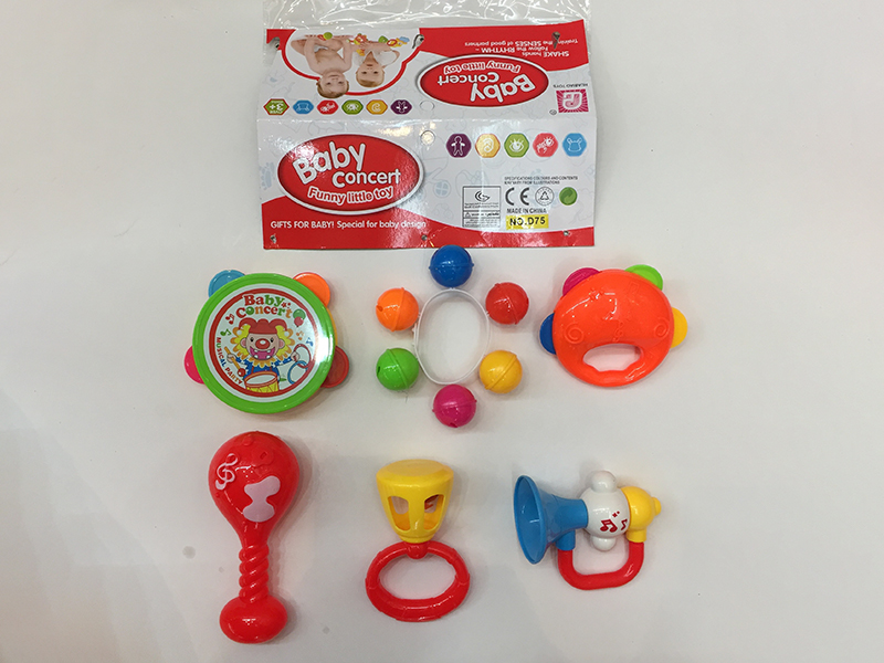 Baby Rattles 6pcs