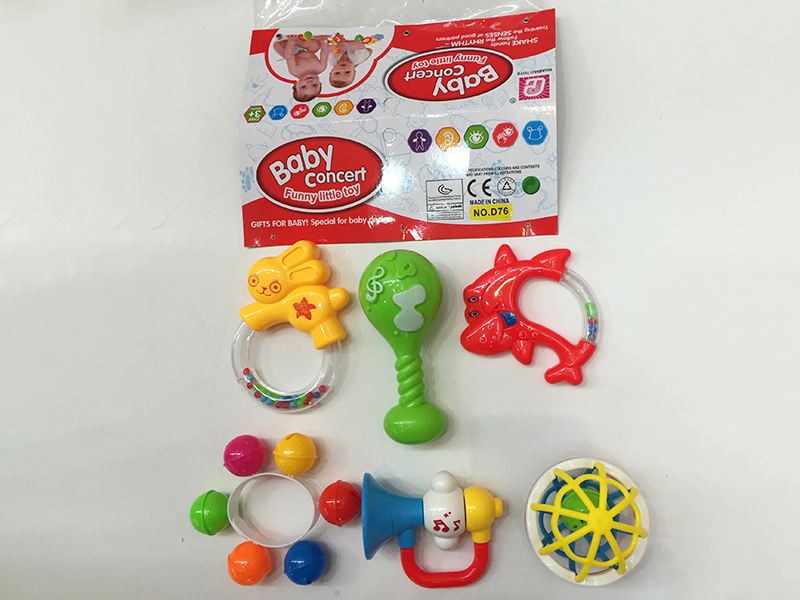 Baby Rattles 6pcs