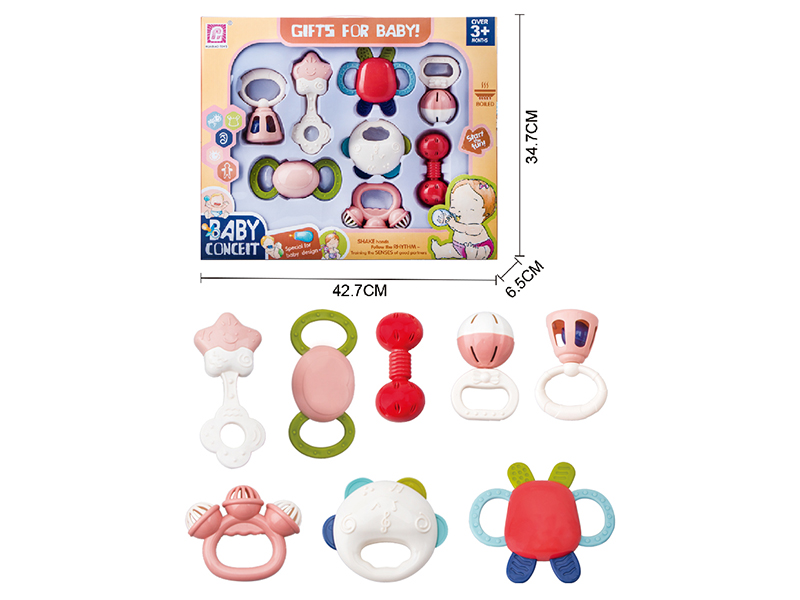 Baby Rattles 8pcs