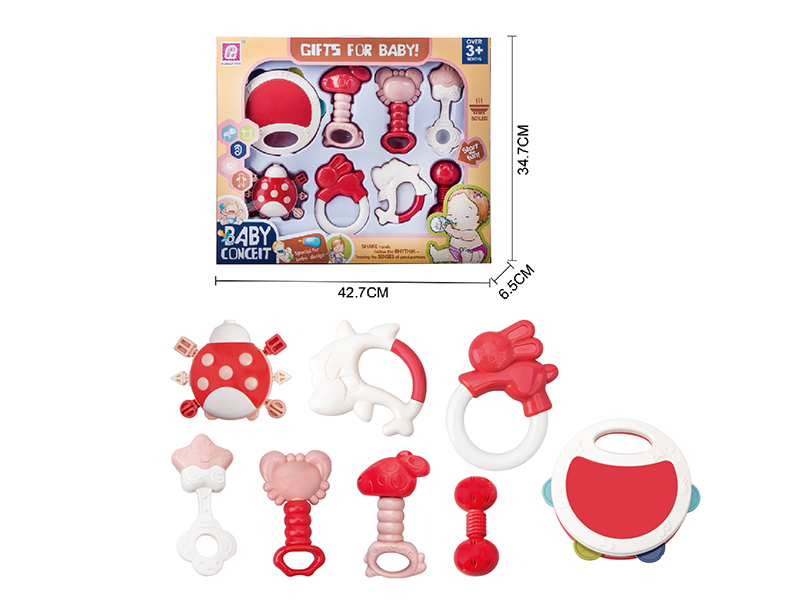 Baby Rattles 8pcs