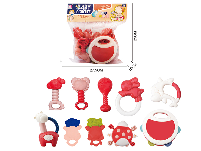 Baby Rattles 10pcs