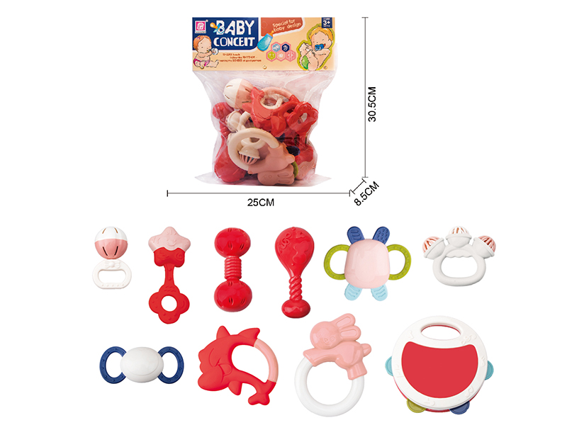 Baby Rattles 10pcs