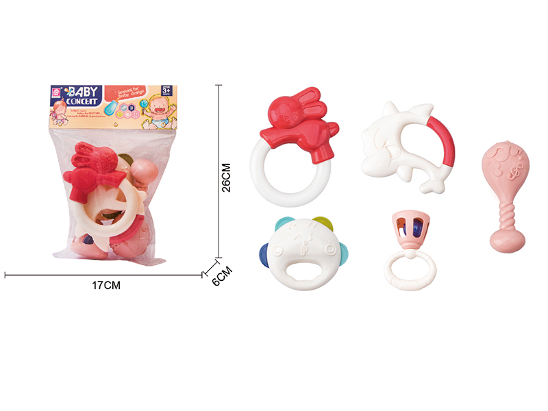 Baby Rattles 5pcs