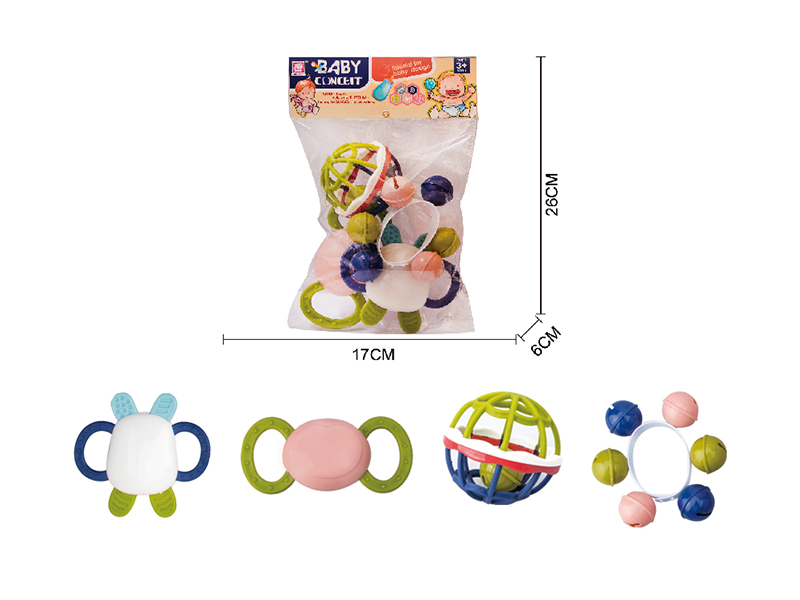 Baby Rattles 4pcs