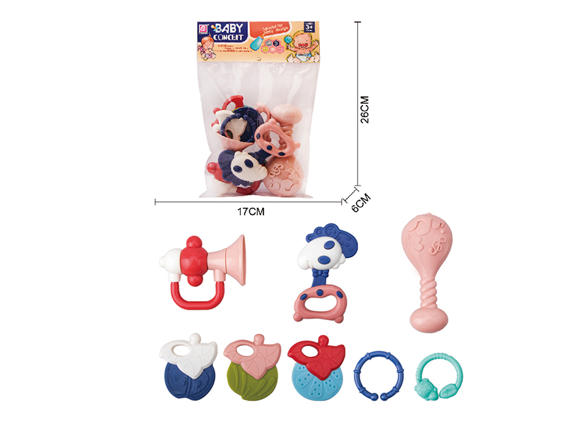 Baby Rattles 8pcs