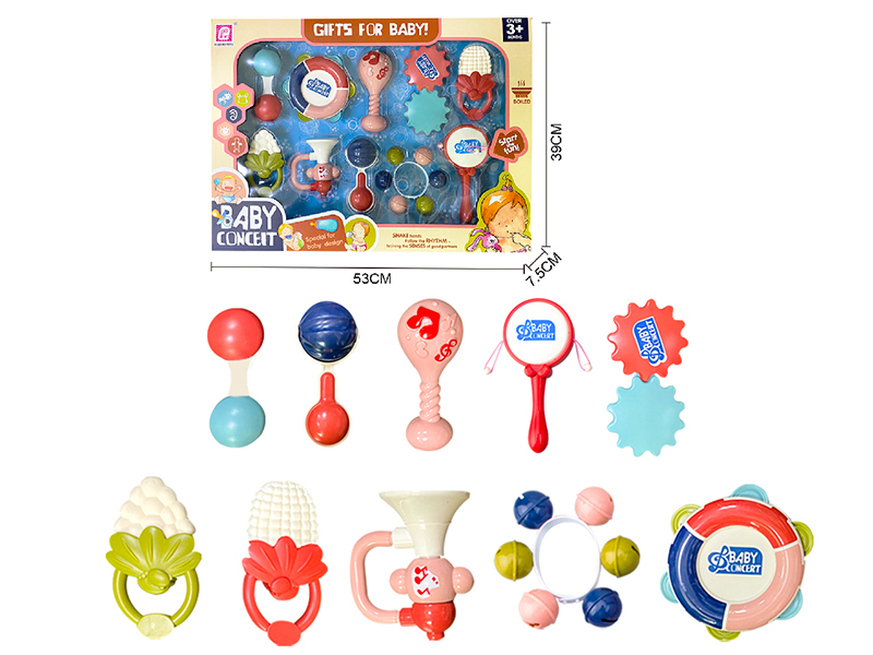 Baby Rattles(Boiled)10pcs