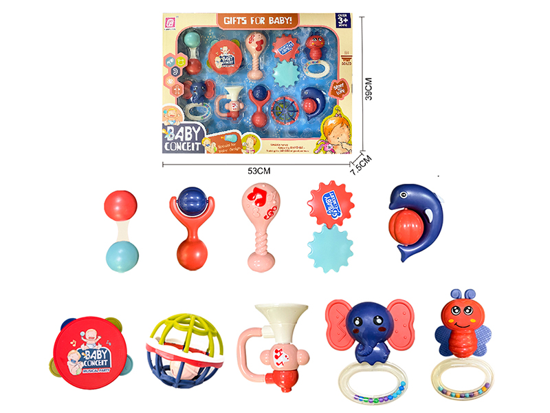 Baby Rattles(Boiled)10pcs