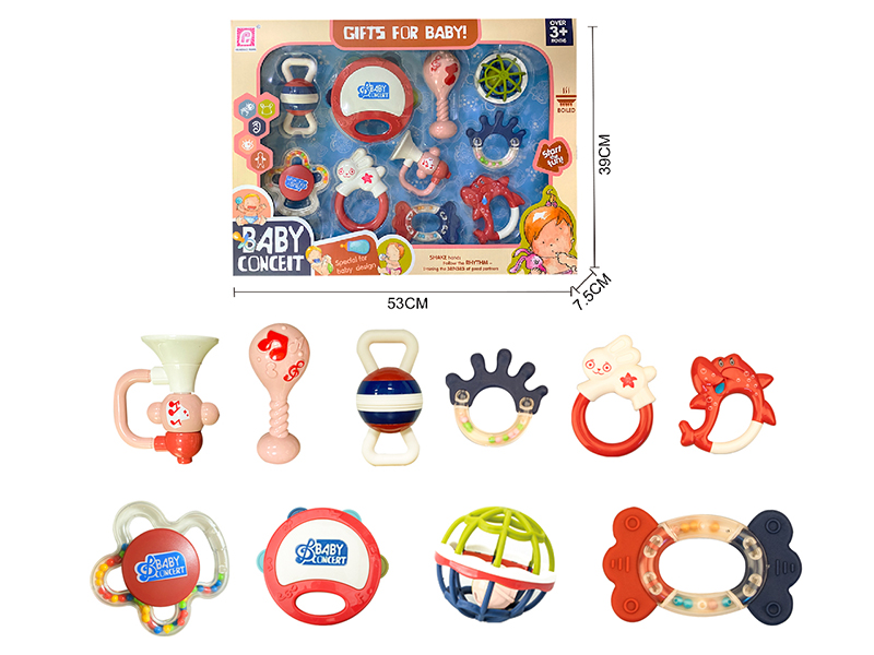 Baby Rattles(Boiled)10pcs