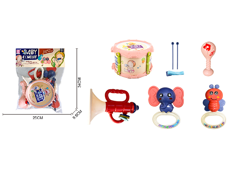 Baby Rattles(Boiled)8pcs