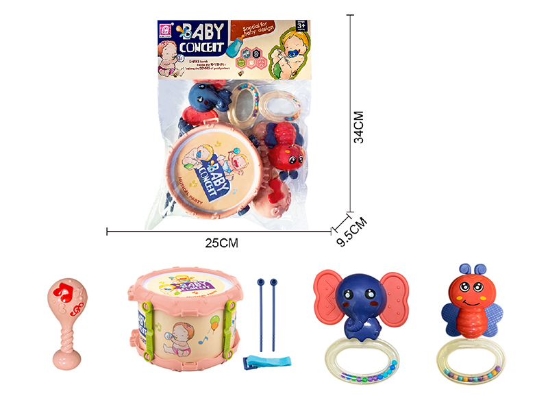 Baby Rattles(Boiled)7pcs