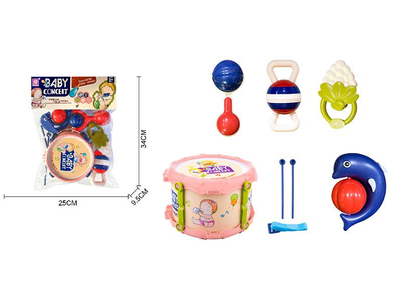 Baby Rattles(Boiled)8pcs