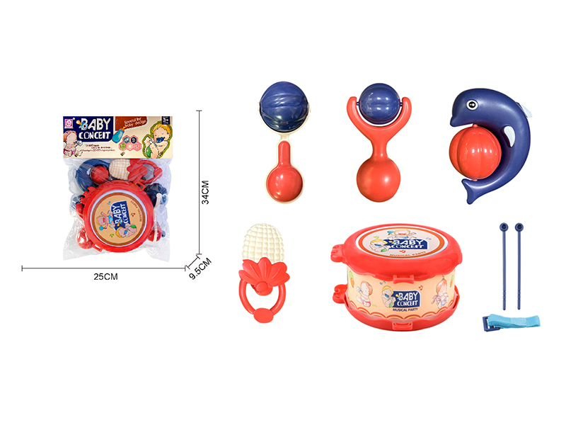 Baby Rattles(Boiled)8pcs