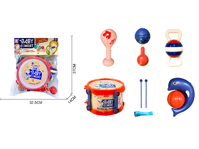 Baby Rattles(Boiled)8pcs