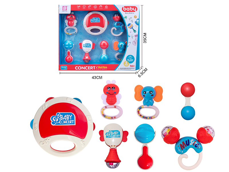 Baby Rattles 7pcs