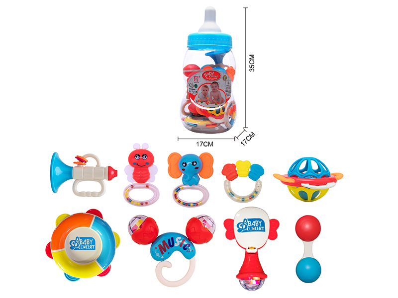 Baby Rattles 9pcs