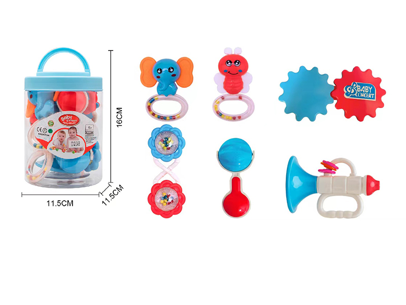 Baby Rattles 6pcs