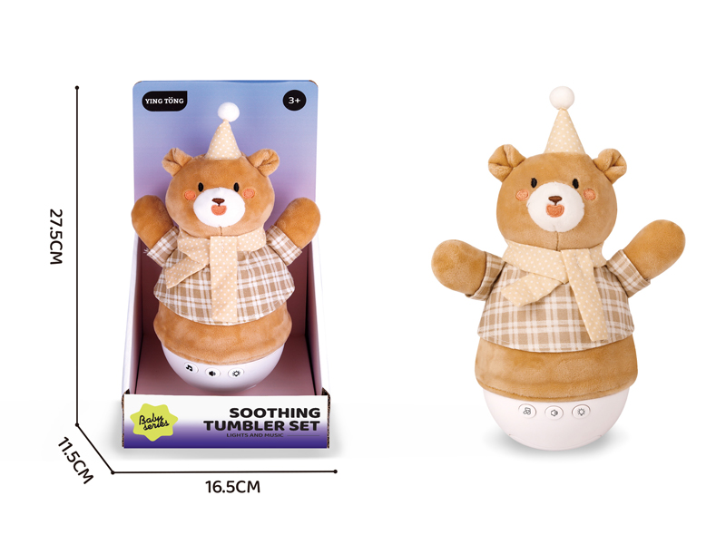 Bear Tumbler Toy With Music