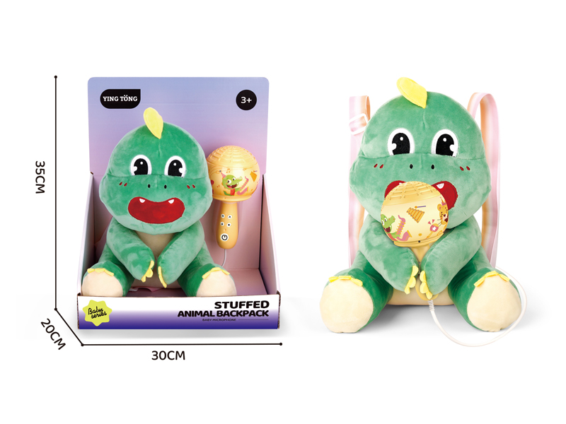 Dinosaur Shoulder Microphone Backpack