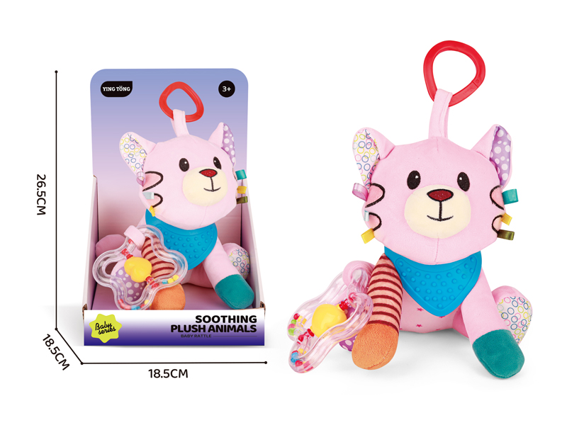 Cartoon Cat Scarf Figurine