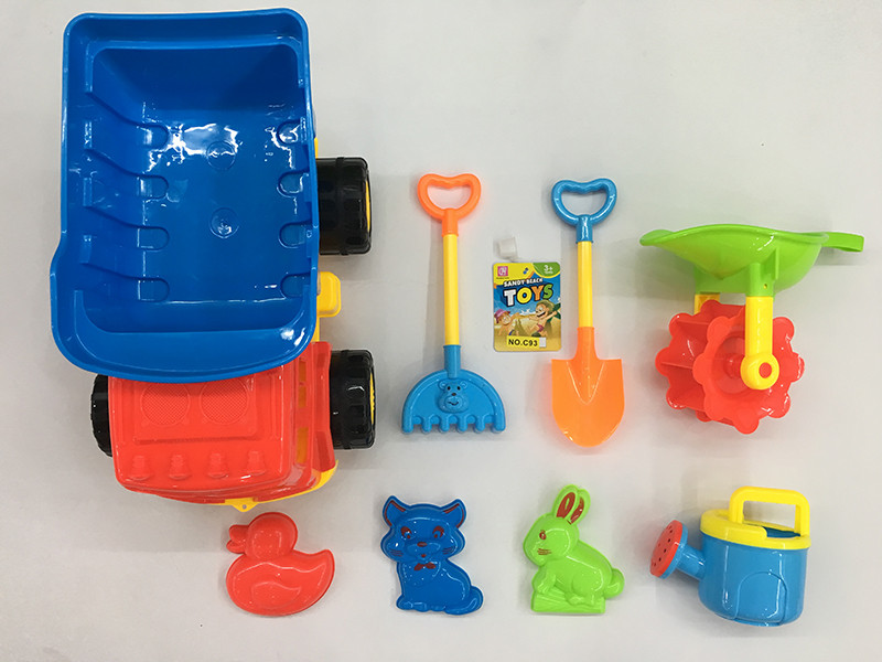 Beach Toy Truck Set 8PCS