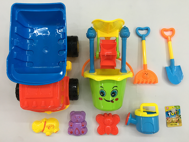 Beach Toy Truck Set