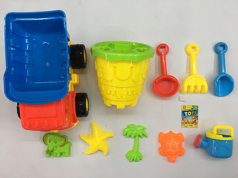 Beach Toy Truck Set