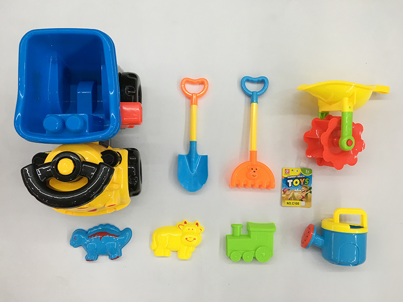 Beach Toy Truck Set 8PCS