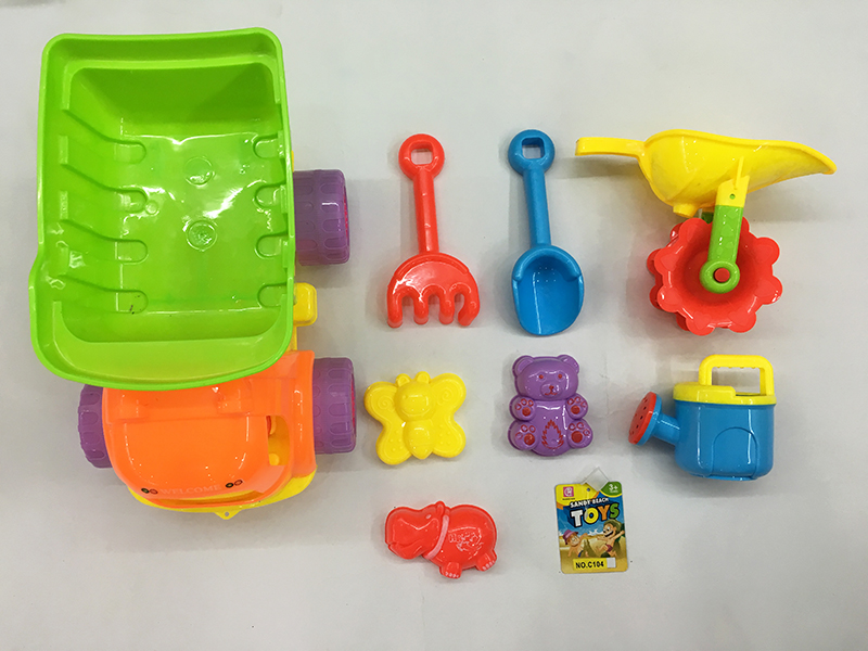Beach Toy Truck Set 8PCS