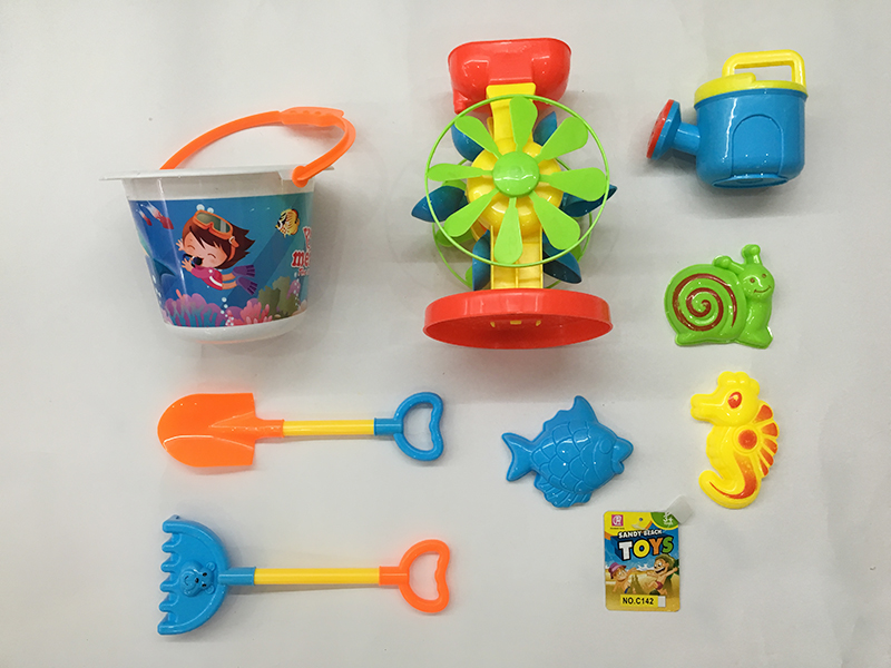 Beach Bucket Set 8pcs