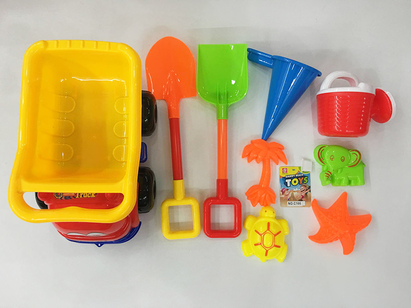 Beach Toy Truck Set 9PCS
