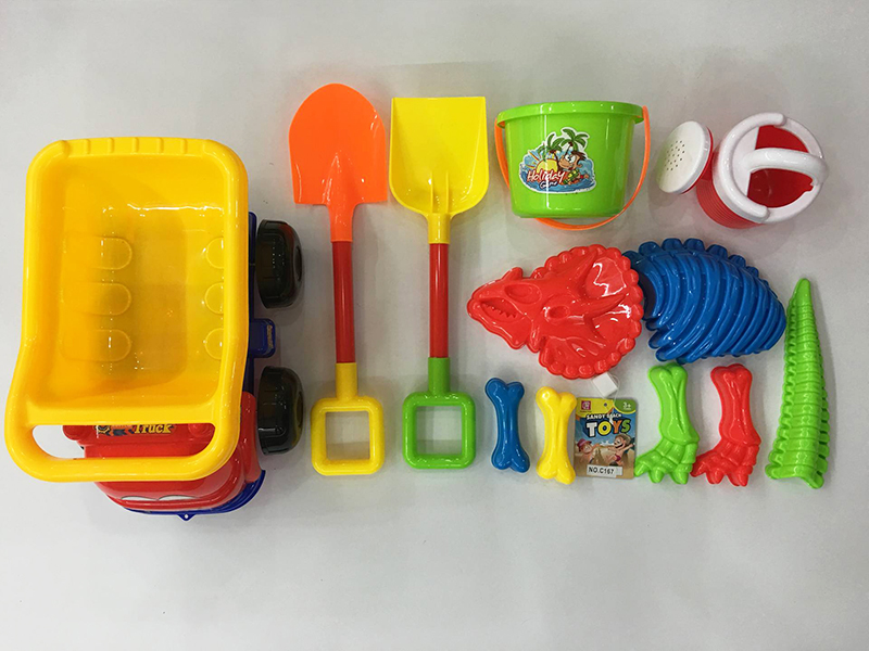 Beach Toy Truck Set 12PCS