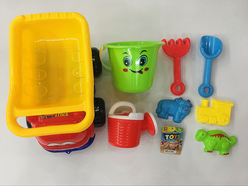 Beach Toy Truck Set 8PCS