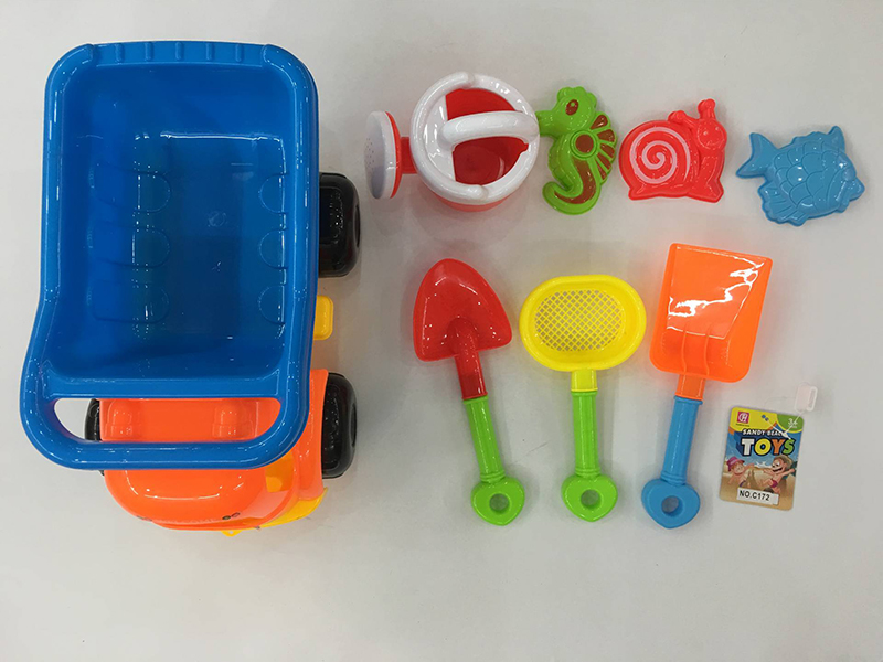Beach Toy Truck Set 8PCS